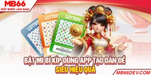 App tạo dàn đề