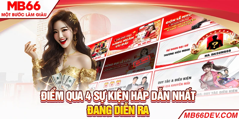 Điểm qua 4 sự kiện hấp dẫn nhất đang diễn ra
